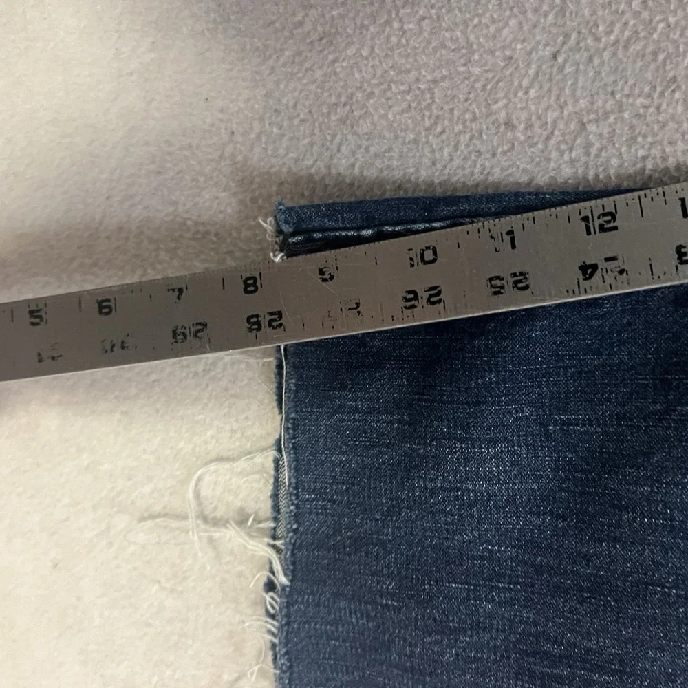 Vintage True Religion Ricky Super T Jeans Men's 36x28 Flap Pocket Raw Hem